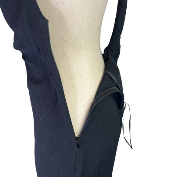 Torn by Ronny Kobo Women's Rachel Dress Size XS Halter Neck Braided Back - Picture 8 of 13